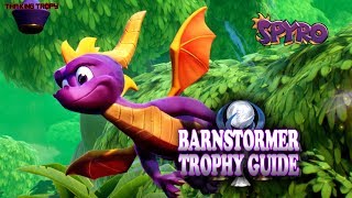 Spyro The Dragon Reignited  Barnstormer Trophy  Achievement Guide  Do a loop around an arch [upl. by Metzger596]