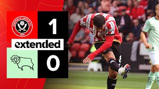 Sheffield United 10 Derby County  Extended EFL Championship highlights [upl. by Gilli]