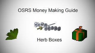 OSRS NMZ Herb Box Money Making Guide [upl. by Ardnael907]