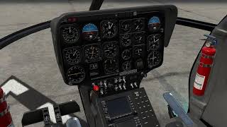 Testing the updated MD500E by Cowansim XPlane 12 [upl. by Namsaj]