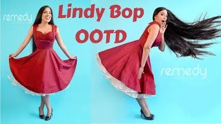 OOTD Lindy Bop Dress  TIPS Corset amp Petticoat circle skirts  Lucys Corsetry [upl. by Sandberg]