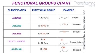 All Functional Groups of Organic Chemistry 🧪 in one Video [upl. by Anniahs]