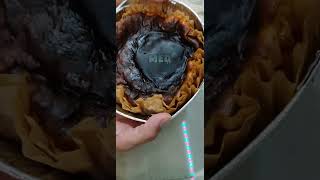 Airfryer Burnt Cheesecake medtv baking burntcheesecake adayinmylife shortvideo airfryerrecipes [upl. by Nauq]