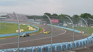 IMSA Watkins Glen Six Hours Lamborghini Crash 2024 [upl. by Valente920]