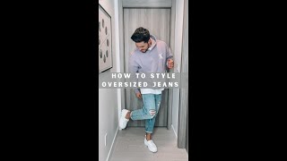 How To Style Baggy Jeans [upl. by Siroval]