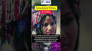 Scheduled Tribes in India  Article 342 of the Indian Constitution  Tribal Groups in India shorts [upl. by Holub]