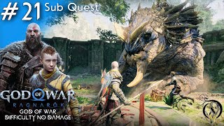 【GOD OF WAR・ラグナロク】21 Side Quest ヴァナヘイムのサイドクエスト②・BOSS 誓いの守護者、ファントム＆ドラゴン（GOD OF WARNO DAMAGE） [upl. by Aienahs]