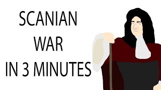 Scanian War  3 Minute History [upl. by Krongold]