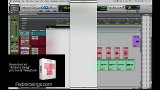 How to Record a Hook  Pro tools Template  Reputation Precedes Me by Fedarro [upl. by Fayette526]