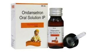 Ondansetron oral solution IP [upl. by Carl]