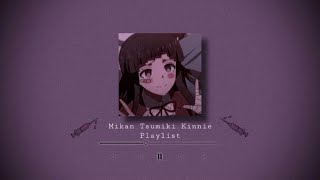 💉🩹Crying with Mikan Tsumiki 🌸💜  A Kinnie Playlist [upl. by Kcuhc]