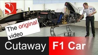 Cutaway F1 Race Car  The Original Video  Sauber F1 Team [upl. by Gahl284]