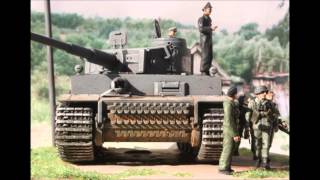 Tiger 1 Tamiya 148 scale diorama [upl. by Goodwin659]