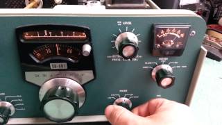 Heathkit SB401 Transmitter [upl. by Ojeibbob]