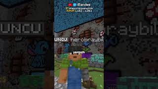 Minecraft Sunucusunda PARANORMAL BİR OYUNCU GÖRDÜM💛💎 [upl. by Issej]