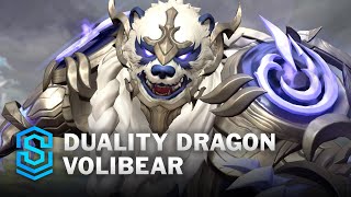 Duality Dragon Volibear Wild Rift Skin Spotlight [upl. by Ilzel]