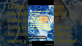 Meningitis virica y bacteriana salud meningitis infecciones cerebro bactéria zeroviruss [upl. by Niamrahc]