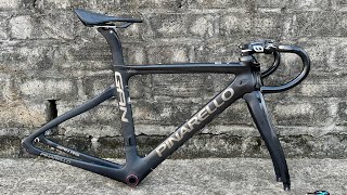 Đã bán Pinarello Gan RS carbon T900 size nhỏ sẵn dàn đầu và phụ kiện TuanHD 0888391992 [upl. by Prudi]