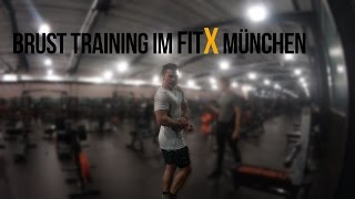 FIT X München  BrustTrizeps Training  Schubi [upl. by Edahc]