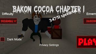 Speedrunning of Bakon Cocoa Chapter 1 by Elevener Plays [upl. by Baptista579]