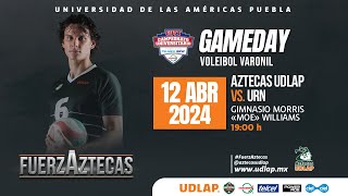 Voleibol Varonil  Aztecas UDLAP vs URN [upl. by Salvidor]