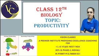 Productivity Ecosystem  Class 12th Biology ecosystem biology productivity biologytopics [upl. by Ihdin]