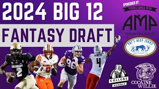 2024 Big 12 Football Fantasy Draft S3E13 [upl. by Keith]