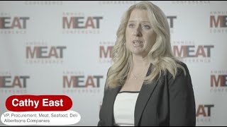 Annual Meat Conference Cathy East Albertsons Companies [upl. by Heyman]