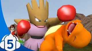 Charmander Gets Punched in the Face  Starter Squad Ep5 [upl. by Nylareg]