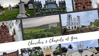 Churches amp Chapels of Goa in 3 minutes Check description for full videos [upl. by Skyler]