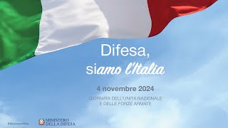 4 novembre 2024  quotGiornata dell’Unità Nazionale e delle Forze Armatequot [upl. by Etem296]