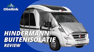 Hindermann buitenisolatie camper  review  Obelink Vrijetijdsmarkt [upl. by Anihta]