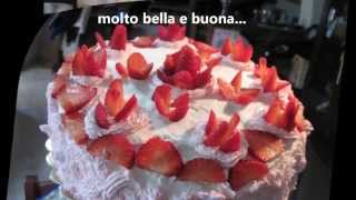 Torta con Fragole e Chantilly [upl. by Ttennaj709]