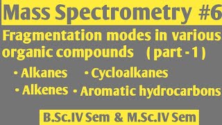 Mass Spectrometry Fragmentation modes in organic compounds NOBLECHEMISTRY [upl. by Pinette]