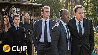 Tony Starks Funeral Scene  Avengers Endgame 2019 IMAX Movie Clip HD 4K [upl. by Phaedra450]