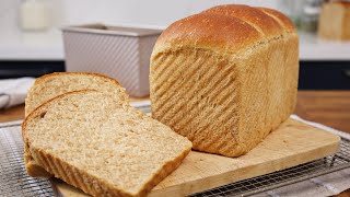 UNBELIEVABLY Soft Whole Wheat Malted Milk Bread Recipe [upl. by Matrona171]