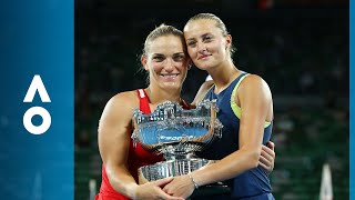 BabosMladenovic v MakarovaVesnina match highlights F  Australian Open 2018 [upl. by Arama]