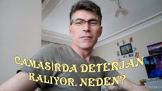 CAMASİRDA DETERJAN KALIYOR NEDEN [upl. by Cherise]