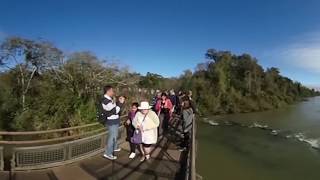 CATARATAS DO IGUAÇU CÂMERA 360º – ARGENTINA CENÁRIO DO MUNDO – TNT [upl. by Sinnylg]