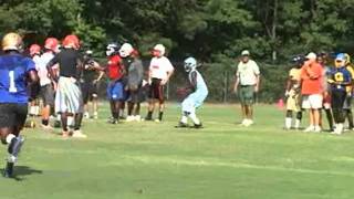 NC Shrine Bowl Combine Burns Highlights [upl. by Rozalin]