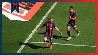 San Lorenzo 21 Banfield  4k  Gol Muniain Penal  Porque será que te sigo a todas partes ciclón [upl. by Laehcor]