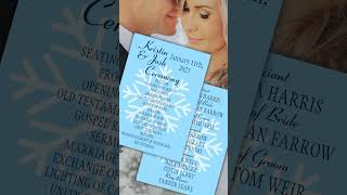 VintageInspired Stationery for Your Winter Wedding WinterWedding BlueWedding WeddingInvitations [upl. by Aileve]