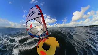 🚀🚀🚀 Fun windsurfing at Brouwersdam  Zeeland [upl. by Acisseg193]