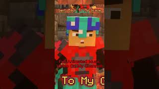 Minecraft 121 Animated Song animation gaming musiclist blenderanimation [upl. by Lucian555]