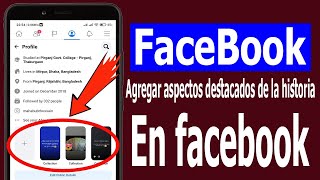 Cómo agregar historias destacadas en Facebook [upl. by Anitreb]