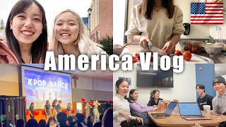 【留学VLOG】アメリカでのリアルな学生生活に密着！交換留学って実際どうなの？【海外進学海外大学】 [upl. by Ingemar]