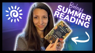 Biology Summer Reading  15 books to read for rising bio students  Bio Book Club [upl. by Asilaj]