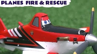 Planes Fire amp Rescue Ultimate DieCast Toy Cars With Lightning McQueen [upl. by Daisi540]