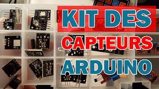 CAPTEURS  ARDUINO 1 Déballage du kit des capteurs TUTO [upl. by Aizirk]