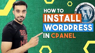 How to Install WordPress in cPanel 2024  WordPress Tutorial For Beginners [upl. by Yziar]